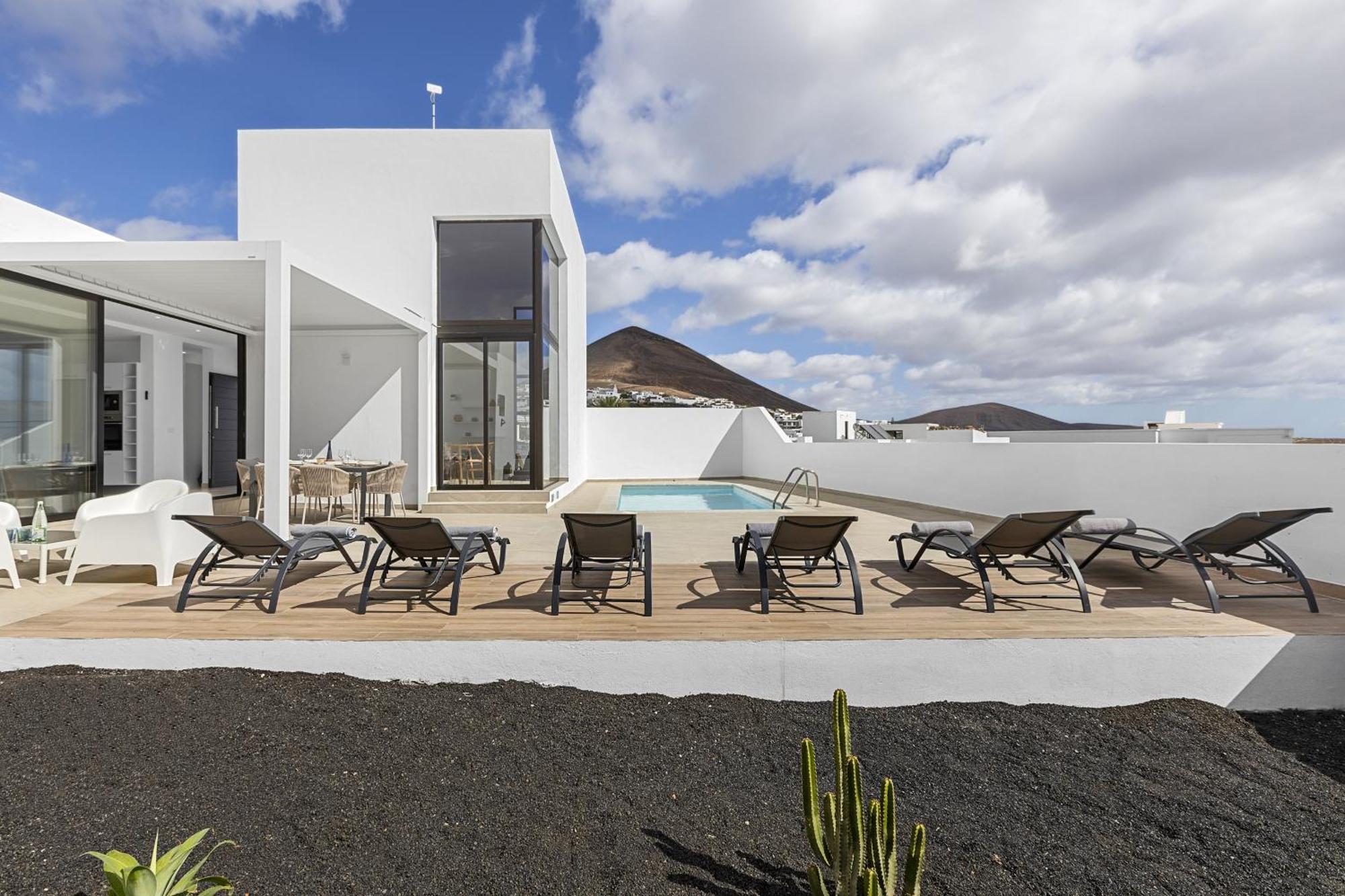 Casahost Fontaine Bleue Villa Tías Exterior foto